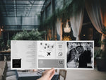 CD Cover Spread Itinerary Sample