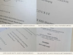 Round Vellum Materials and Colors | Pearl Shimmer, Matte, Vellum | Ivory or White