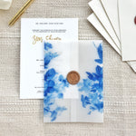 Blue Floret Vellum Jacket