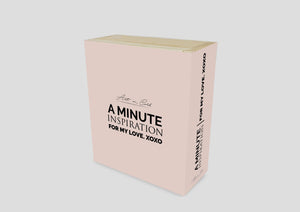 A Minute Inspiration - For My Love Quotes Card Set