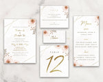Graceful Menu Card
