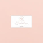 Vintage Crest Place Card