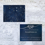 Starry Bliss RSVP / Info Card