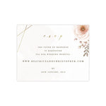 Graceful RSVP / Info Card