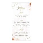 Graceful Menu Card