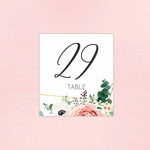 Glamorous Table Number
