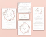 Vintage Crest RSVP / Info Card