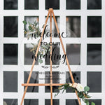 Acrylic Welcome Signage