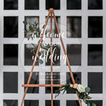 Acrylic Welcome Signage