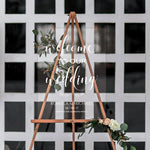 Acrylic Welcome Signage