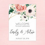 Glamorous Welcome Signage