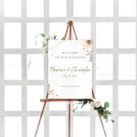 Graceful Welcome Signage