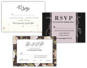 Online RSVP or Paper Wedding Invites?