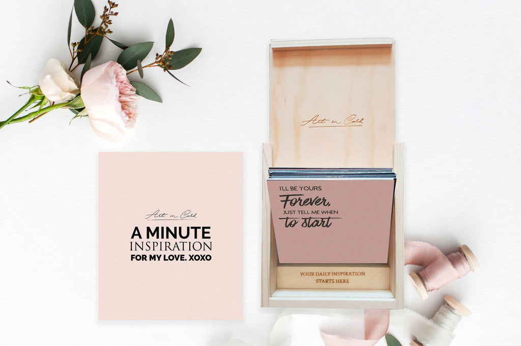 A Minute Inspiration - For My Love Quotes Card Set
