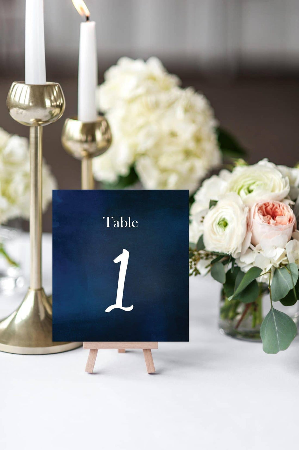 Starry Bliss Table Number