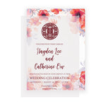 happily ever after vellum wedding invitation card malaysia